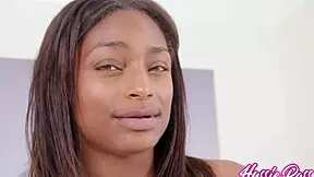 Taking Brickzilla's massive dick, Rhae Woods in deep doggystyle.