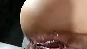 Amateur couple anal - slut girlfriend enjoys anal fucking