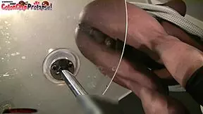 filthy wet noisy anal punishment turns boy ass into gaping monkey hole