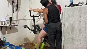 Coach decides to fuck during exercise