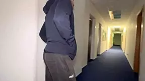 Hot milf invites me into the room