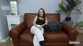 busty brunette cutie carmen valentina rubs a cock and gets her twat banged