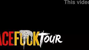 tiny 18yo latina cum slut gets drenched in sloppy deep throat session