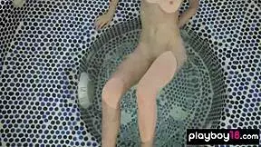 Sowan Reveals Exotic Pussy As Cute Thai Teen On Roof.