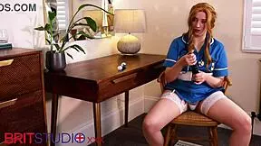 PLAY WITH YOUR COCK AND CUM FOR NURSE GREENE!