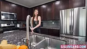 My Hot Step Sis Sucks My Cock