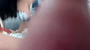 beautiful asian teasing angel luna with pierced nipples