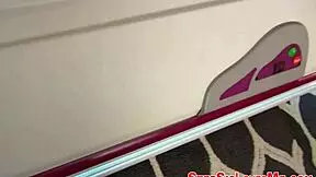 horny stepsis sucking my rod