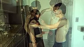 Stepsister Does Chores Then Sucks My Dick!