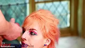 Hey, this hot nurse in the hospital is sucking off all her patients in a wild group blowbang, getting cum on her tits and swallowing it all 😏💦