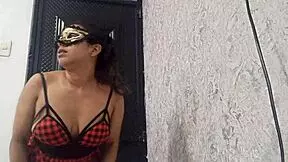 Exotic Dancer Warming Up With Her Open Pussy