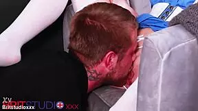 Gorgeous 18 Year Old Student Nurse Gets Her Pussy Eaten