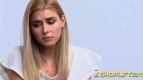 Watch That Hot Officer Bang Those Naughty Blondes In His Office!