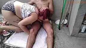 Stepmom Catches Me Masturbating Outdoors