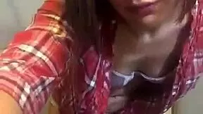 Sexy Petite 18+ Milf Teasing With Panties And Plump Ass