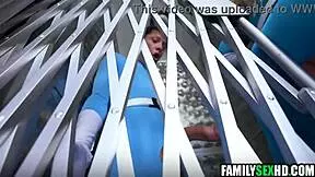 Fantastic stepdaughter threesome!