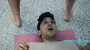 Married Client Flirts With Husband's Young Trainer