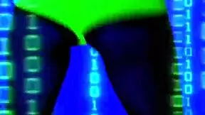 a beautiful latina teen dances in her homemade video