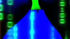 a beautiful latina teen dances in her homemade video