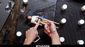 I fulfill every nerd's dream as a milf in this parody with mercedes carrera