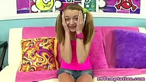 Petite amateur stepsis pov sucking cock and jerking in taboo scene