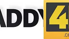 Babe receives daddy's boner after shower