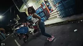 This mature woman takes a solid little dick and squirts hard.