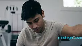 Married Client Flirts With Husband's Young Trainer