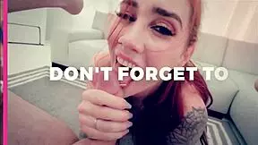 ONLYTEEN 18+BLOWJOBS - SMALL 18+ TITTIED BABE SUCKED MY DICK SO I'D STOP STEALING HER UNDERWEAR