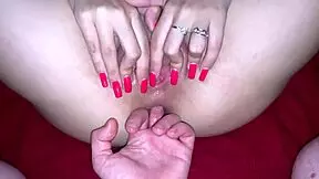 i feel real orgasm from anal finger stretching and pussy fucking in pov