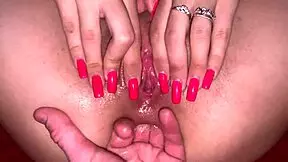 i feel real orgasm from anal finger stretching and pussy fucking in pov