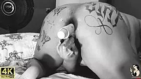 is that famous singer taking it in the pussy with a huge toy?