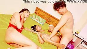 uttaran20 - teen brunette threesome party xxx porn