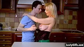 Former babysitter nadya basinger fucking the young stud so wild