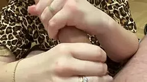 Penis Massage With Oil Makes It Swell From Masturbation!