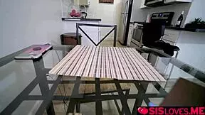 stepsister jade nile loves sucking cock blindfolded