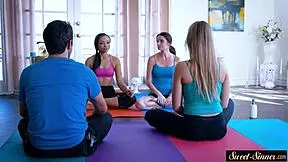 Curvy Teen Sucking And Fucking After Yoga