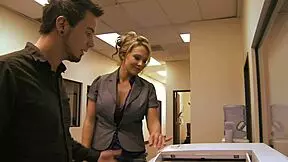 Blonde Cougar With Big Tits Gets Her Shaved Pussy Stuffed Deep