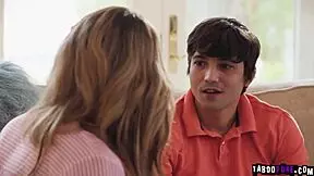 i'm stepmom pristine edge, satisfying my selfish stepson ricky spanish's every need to help him get a job