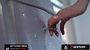 Teen tastes own ass after anal