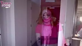 Affair With Babysitter Strawberry Fields Got Creampied!