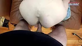 Petite redhead olivia x masturbates then sucks cock for deep banging