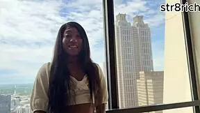 Step Bro Pull My Glass Butt Plug Out And Fuck My Ebony Teen Ass