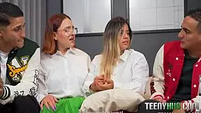 Latin swap with annie marin sofia fox dani clark milan rodriguez