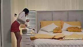 Sweet Surprises In Sheets With Naughty Busty Babes