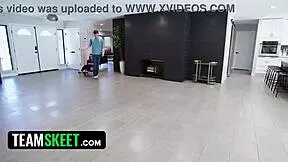 stepbrothers hands-on driving and fucking tutorial in car