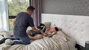 Behind Scenes Foursome With Kesha Ortega