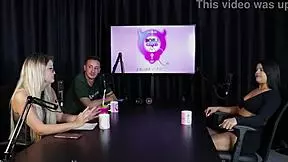 in the swingers house, val mineirinha seeks trans experience amid mansion fights, her sheer red lingerie teasing the group