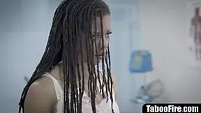 Young Ebony Girl Meets Sleazy Doctor
