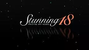 Horny Teen Angelina Massages Juicy Cunt